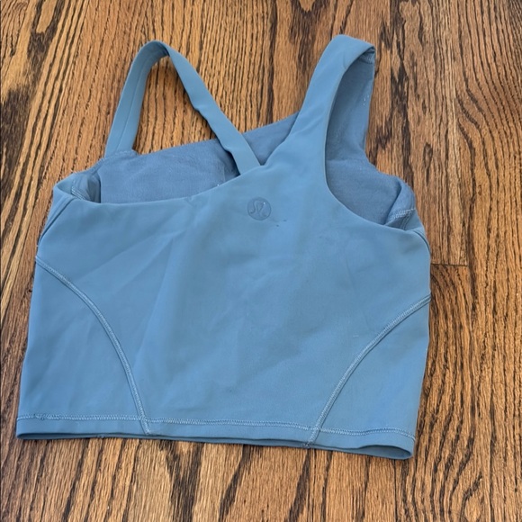 Blue Asymmetrical Lululemon Blue Align Tank - Picture 2 of 2
